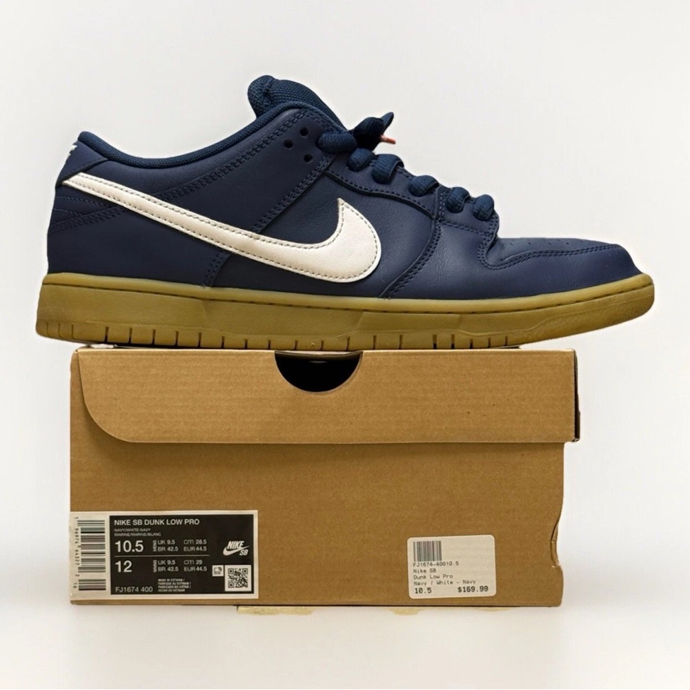 Nike Dunk Pro SB Low Navy Gum